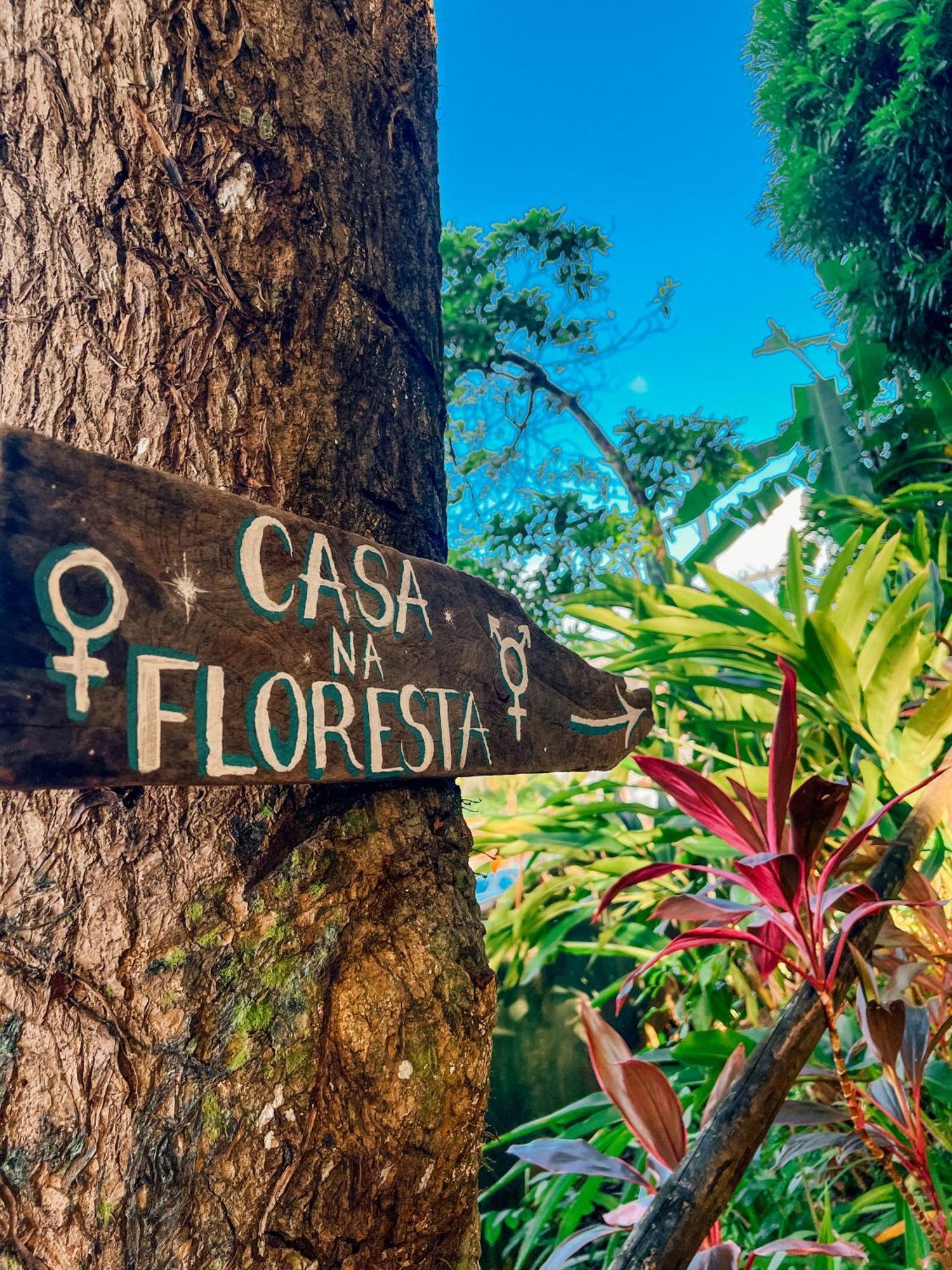 Hostel Zen - Casa Na Floresta Итакаре Экстерьер фото